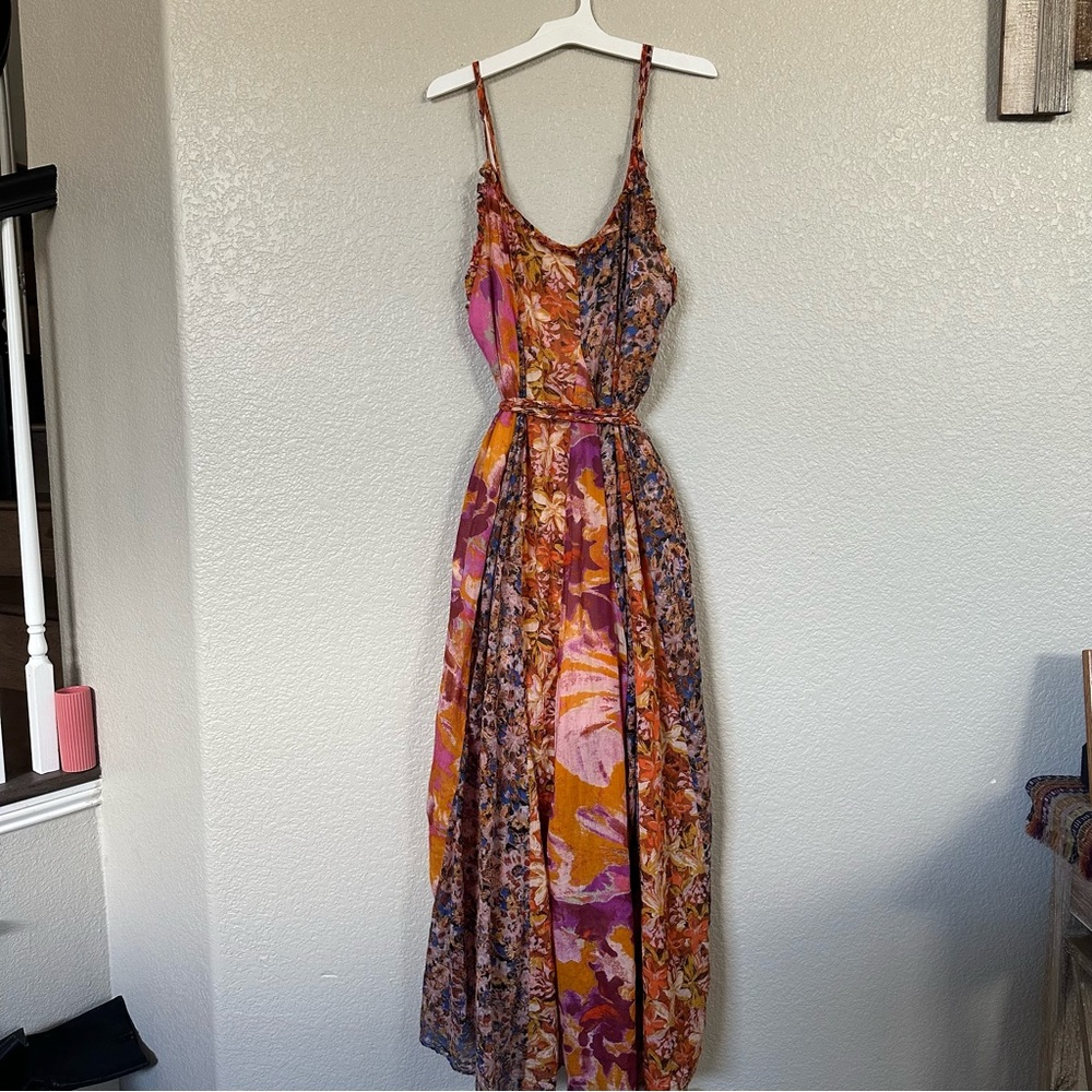 Free People Maxi Slip Dress Womens M Floral
Patchwork Moondive Boho Festival